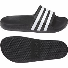 Adidas Adilette Aqua Slide (Black White) Size 9
